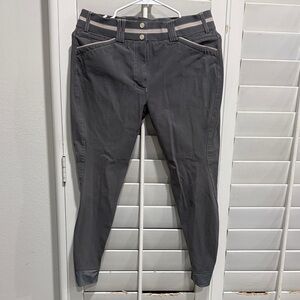 Ariat Gray Women's Pants with White Accents